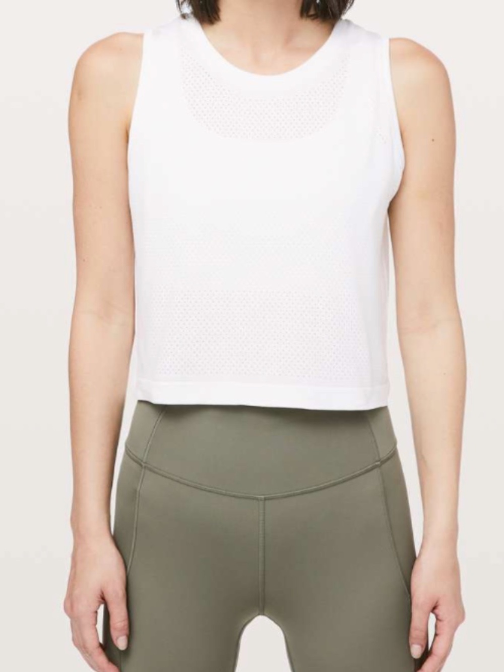 Lulu Lemon Breeze By Muscle Crop Tank "Lululemon"